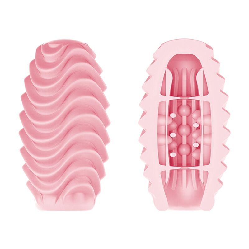 PRETTY LOVE - PINK DOUBLE SIDED MASTURBATOR EGG - Imagem de 2