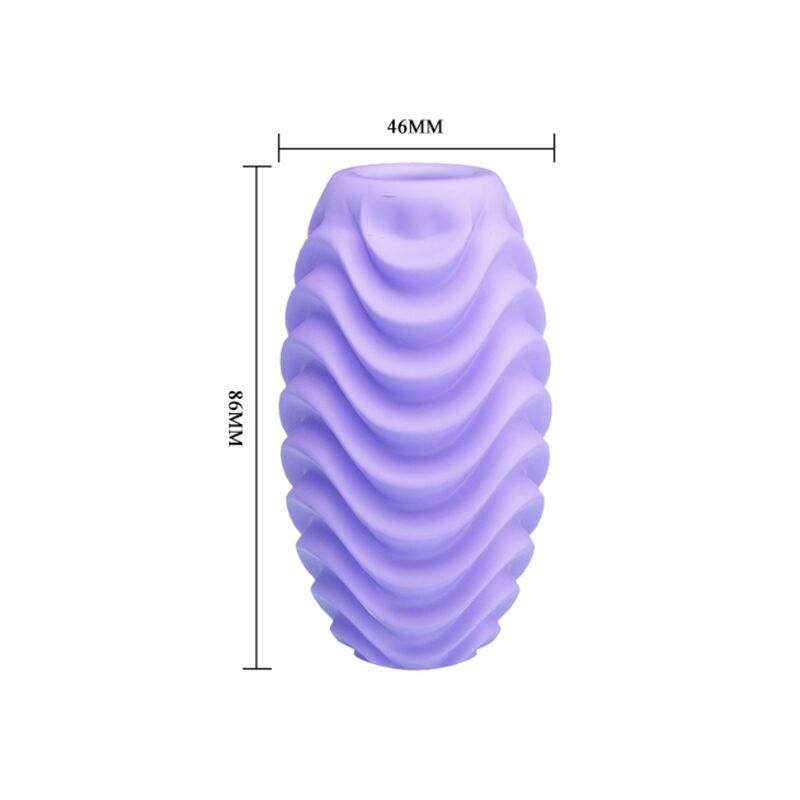 PRETTY LOVE - DOUBLE SIDED LILAC MASTURBATOR EGG - Imagem de 4