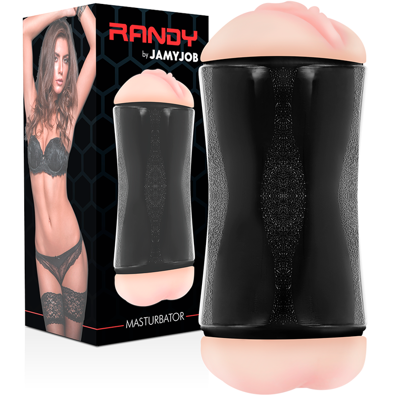 JAMYJOB - RANDY DOUBLE HOLE MASTURBATOR - VAGINA AND ANUS - Imagem de 3