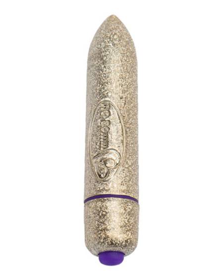 ROCKS-OFF - RO-80 MM GOLD VIBRATING BULLET 7 V