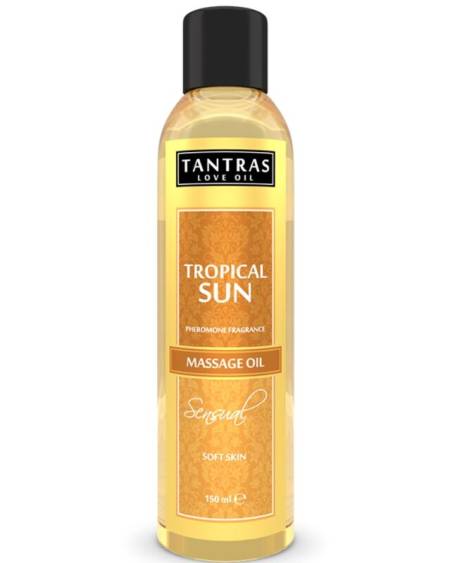 INTIMATELINE - TANTRAS LOVE OIL TROPICAL SUN MASSAGE OIL 150 ML