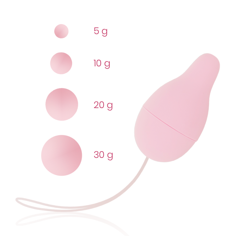 OHMAMA - PELVIC FLOOR DEVELOPER KEGEL WEIGHT SYSTEM - Imagem de 2