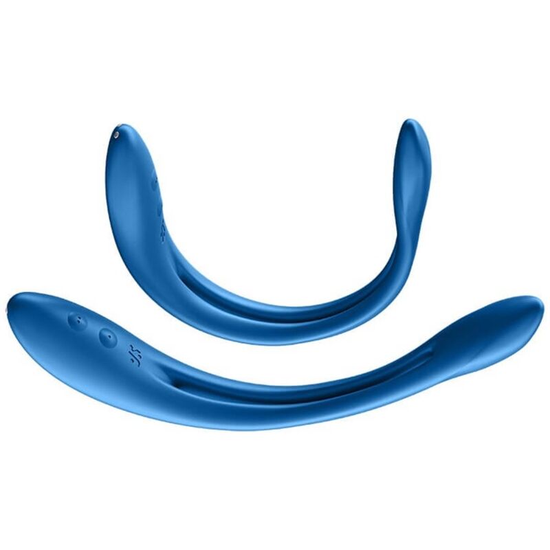 SATISFYER - ELASTIC GAME MULTI VIBRATOR BLUE - Imagem de 3