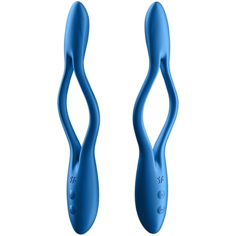 SATISFYER - ELASTIC GAME MULTI VIBRATOR BLUE - Imagem de 2