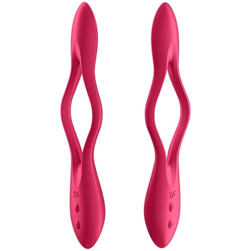 SATISFYER - ELASTIC JOY MULTI VIBRATOR RED - Imagem de 2