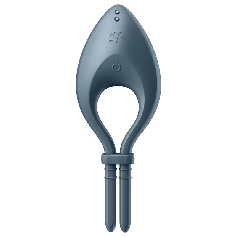 SATISFYER - BULLSEYE RING VIBRATOR APP GREY - Imagem de 2