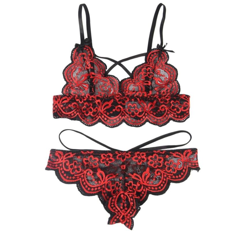 SUBBLIME - SET DOS PIEZAS TOP Y PANTIES ENCAJE S/M - Imagem de 5