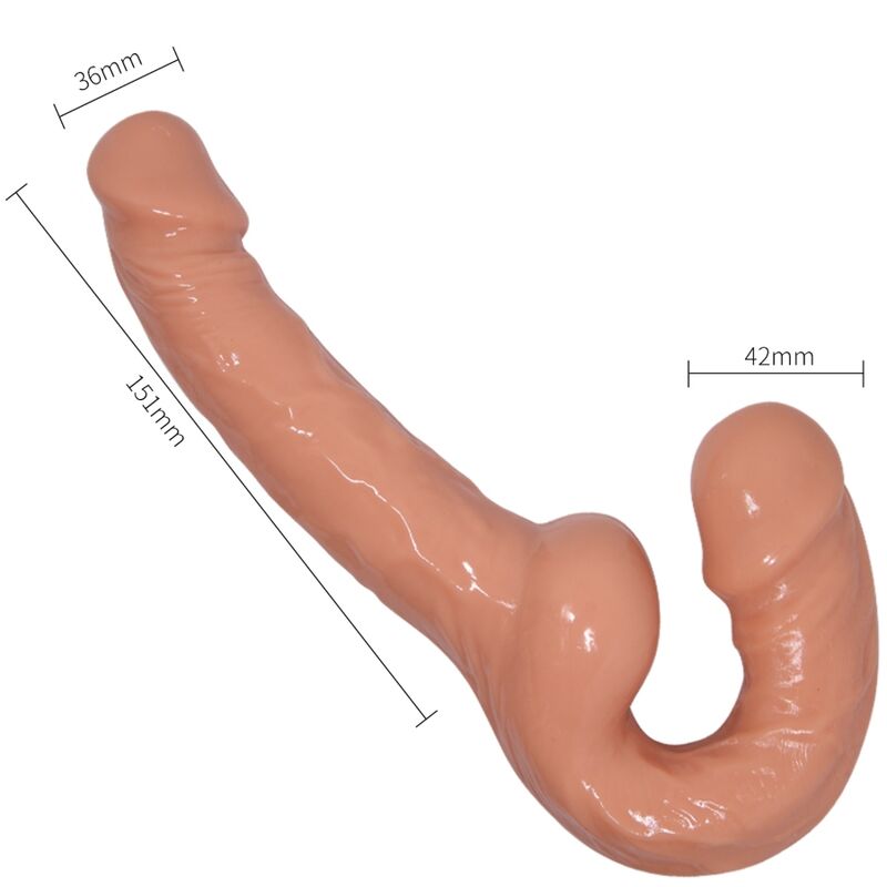 BAILE - ULTRA PASSIONATE DILDO WITH HARNESS WITHOUT SUPPORT - Imagem de 2