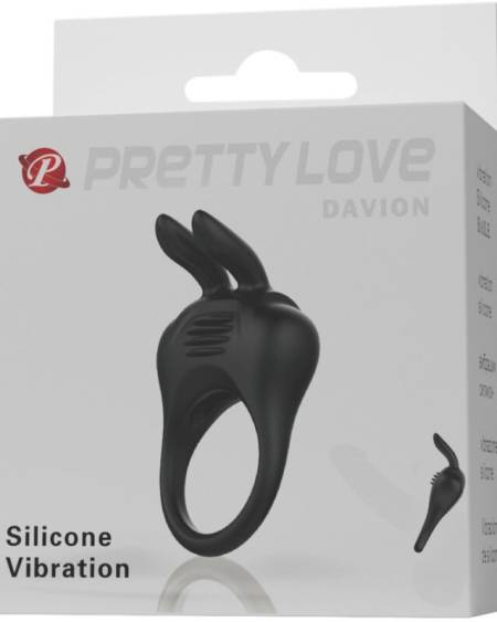PRETTY LOVE - DAVION RABBIT VIBRATOR RING