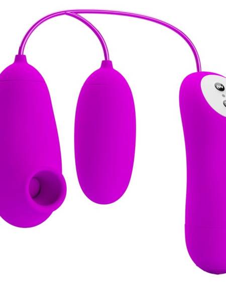 PRETTY LOVE - VIBRATING BULLET AND SUCTION CUP