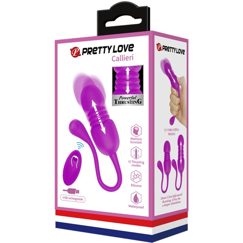 PRETTY LOVE - CALLIERI VIBRATING EGG - Imagem de 4