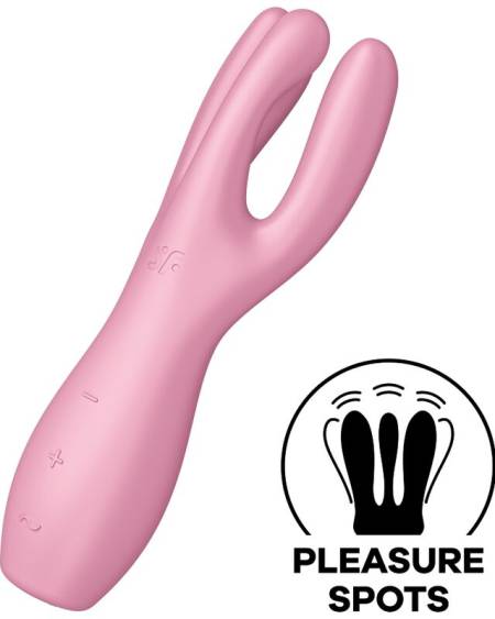 SATISFYER - THREESOME 3 VIBRADOR VERDE