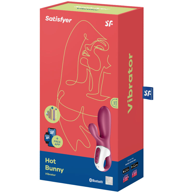 SATISFYER - HOT BUNNY GSPOT VIBRATOR - Imagem de 4