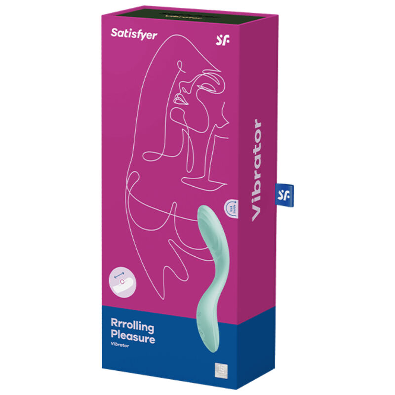 SATISFYER - RRROLLING PLEASURE VIBRADOR PUNTO G BLANCO - Imagem de 5