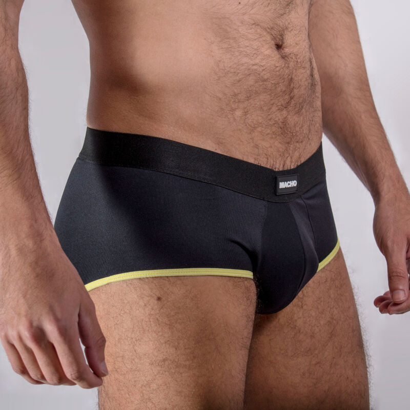 MACHO - MS24A CALZONCILLO BRIEF DARK AMARILLO L - Imagem de 3