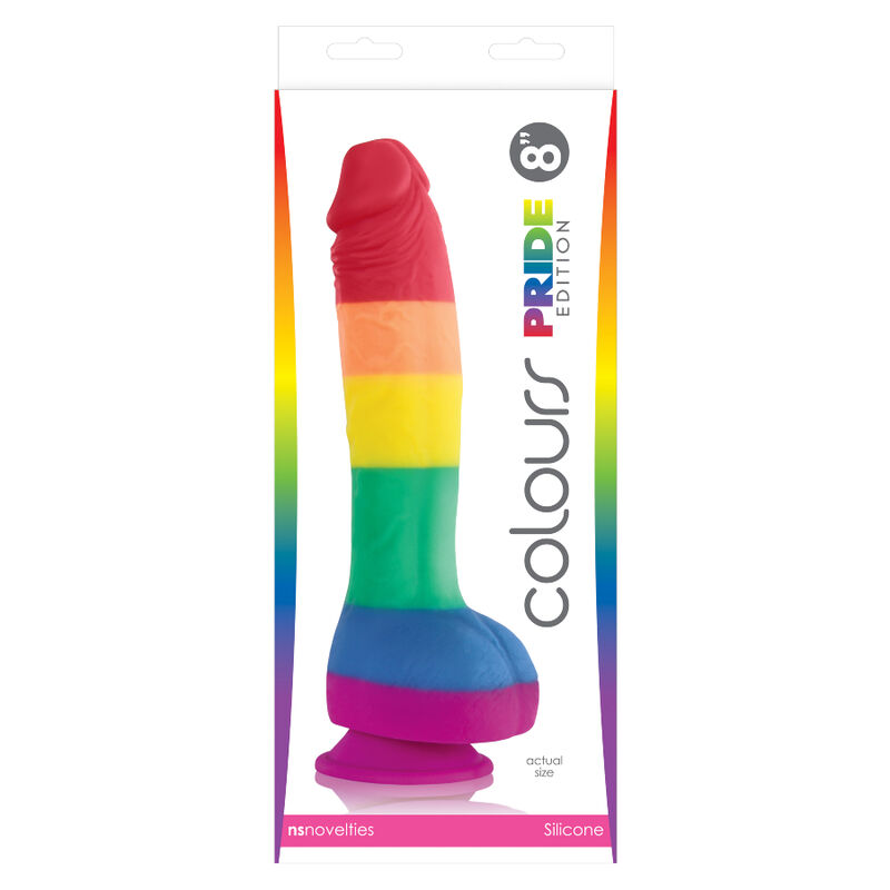 PRIDE - LGBT FLAG DILDO 19 CM - Imagem de 2