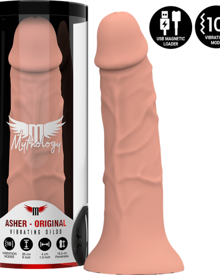 MYTHOLOGY - ASHER ORIGINAL DILDO M - VIBRATOR COMPATIBLE WITH WATCHME WIRELESS TECHNOLOGY