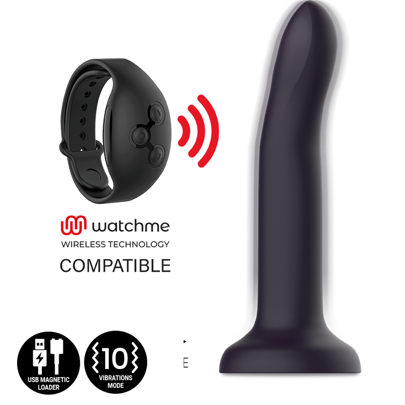 MYTHOLOGY - DUMAN MYSTIC DILDO L - VIBRATOR COMPATIBLE WITH WATCHME WIRELESS TECHNOLOGY - Imagem de 3