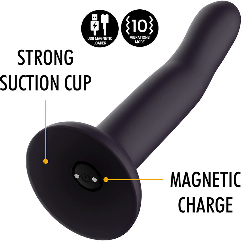 MYTHOLOGY - DUMAN MYSTIC DILDO L - VIBRATOR COMPATIBLE WITH WATCHME WIRELESS TECHNOLOGY - Imagem de 2
