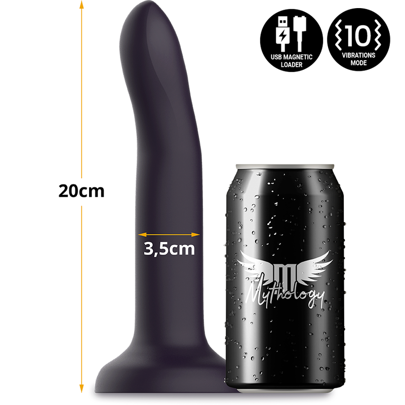 MYTHOLOGY - DUMAN MYSTIC DILDO L - VIBRATOR COMPATIBLE WITH WATCHME WIRELESS TECHNOLOGY - Imagem de 4