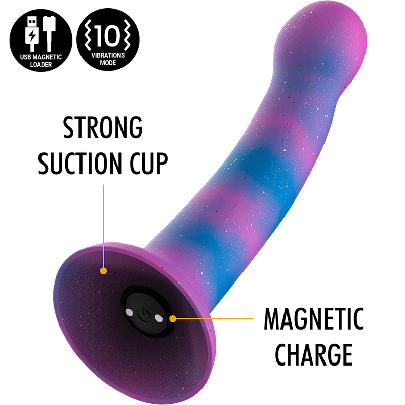 MYTHOLOGY - DION GALACTIC DILDO S - VIBRATOR WATCHME WIRELESS TECHNOLOGY COMPATIBLE - Imagem de 2