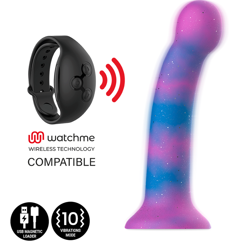 MYTHOLOGY - DION GALACTIC DILDO S - VIBRATOR WATCHME WIRELESS TECHNOLOGY COMPATIBLE - Imagem de 3