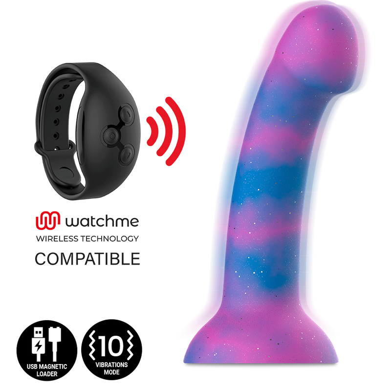 MYTHOLOGY - DION GALACTIC DILDO M - VIBRATOR WATCHME WIRELESS TECHNOLOGY COMPATIBLE - Imagem de 4