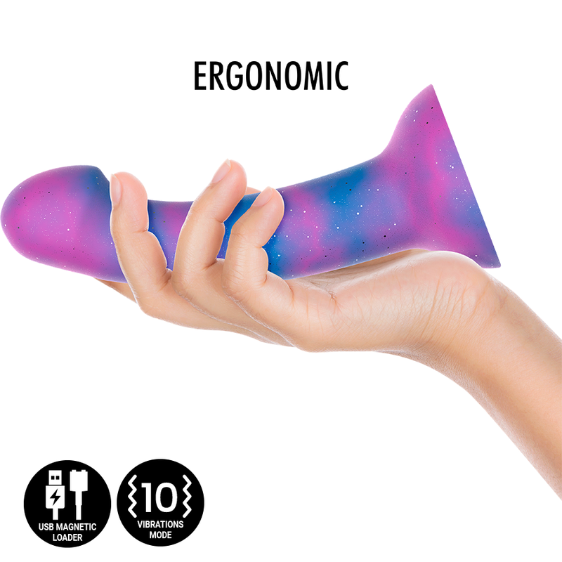 MYTHOLOGY - DION GALACTIC DILDO M - VIBRATOR WATCHME WIRELESS TECHNOLOGY COMPATIBLE - Imagem de 3