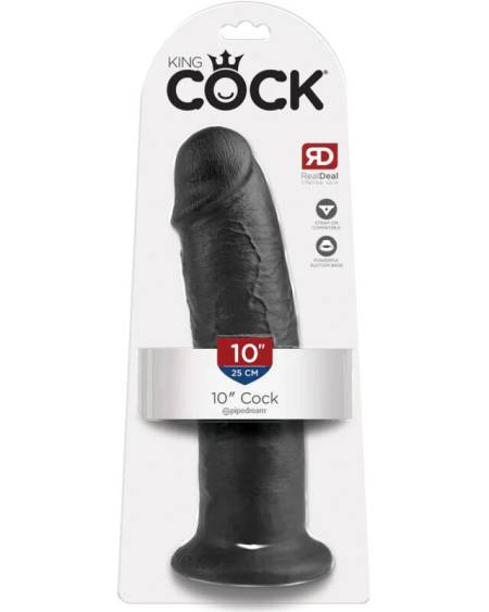 KING COCK - DILDO BLACK 25 CM