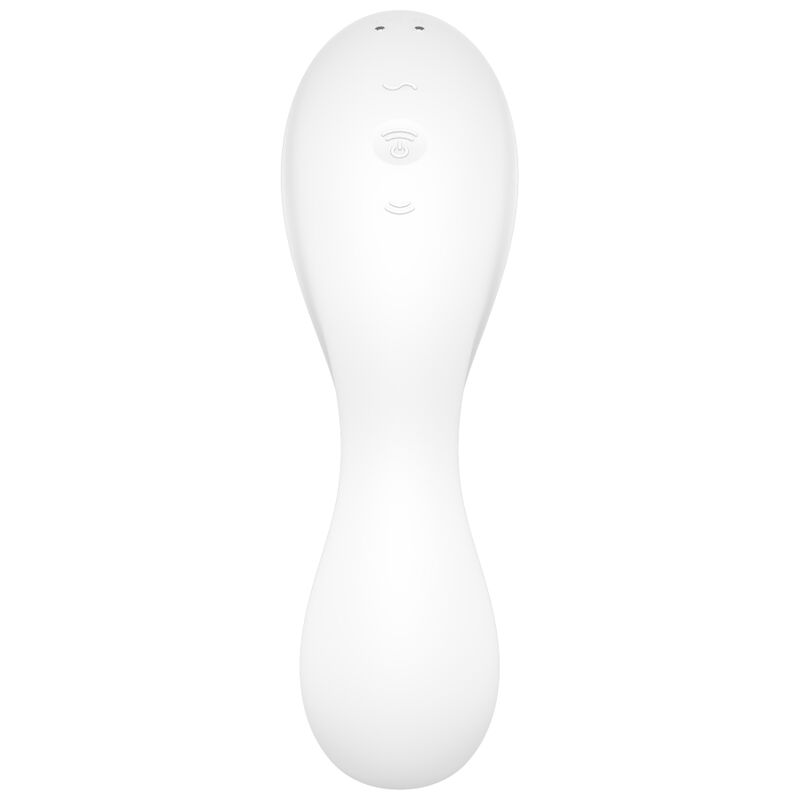 SATISFYER CURVY TRINITY 5 ESTIMULADOR Y VIBRADOR APP - AZUL - Imagem de 3