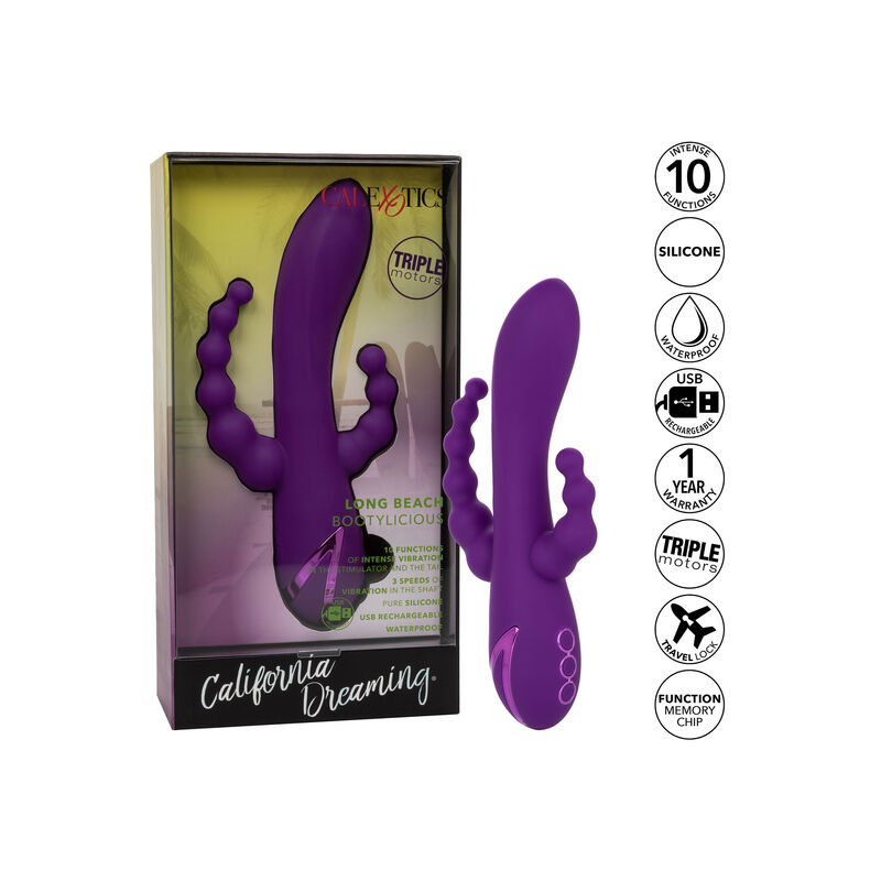 CALEXOTICS - LONG BEACH BOOTYLICIOUS PURPLE - Imagem de 5