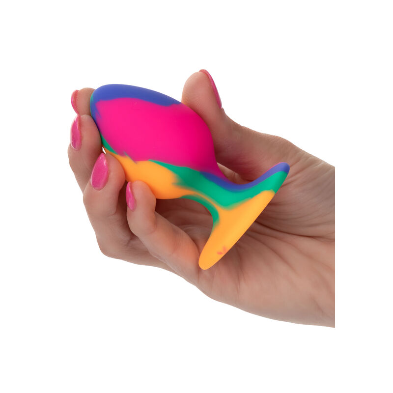 CALEXOTICS - CHEEKY MEDIUM TIE-DYE PLUG ANAL - Imagem de 4