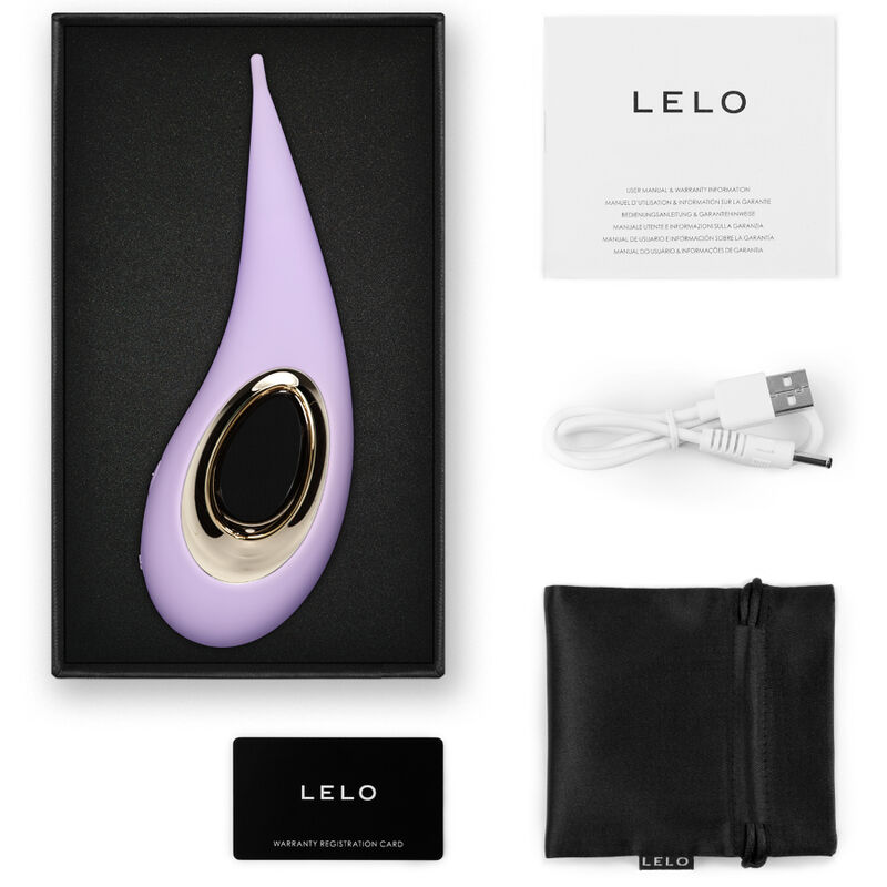 LELO - DOT CLITORIS STIMULATOR - LILAC - Imagem de 2