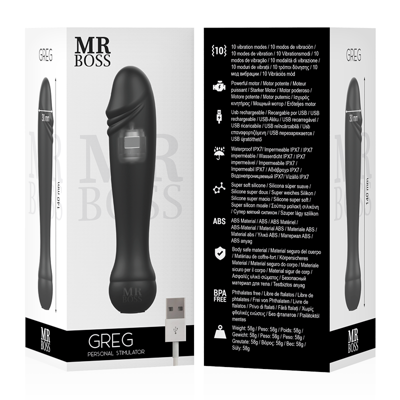 MR BOSS - GREG PERSONAL STIMULATOR - Imagem de 2