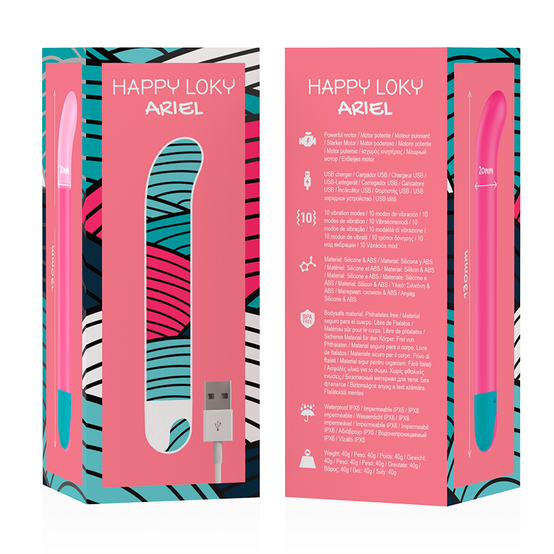 HAPPY LOKY - ARIEL G-SPOT VIBRATOR - Imagem de 5