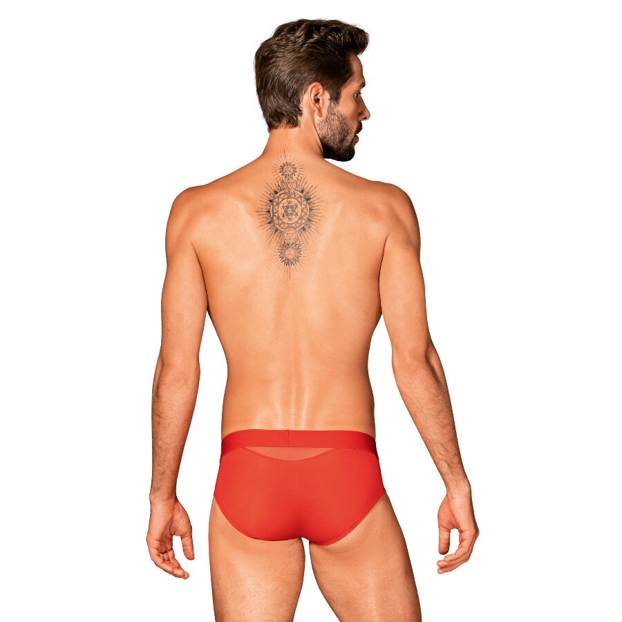OBSESSIVE - BOLDERO BRIEFS ROJO S/M - Imagem de 2