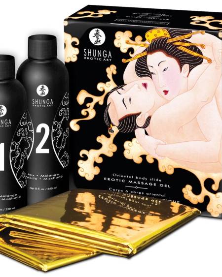SHUNGA - ORIENTAL MELON MANGO EROTIC BODY TO BODY MASSAGE GEL