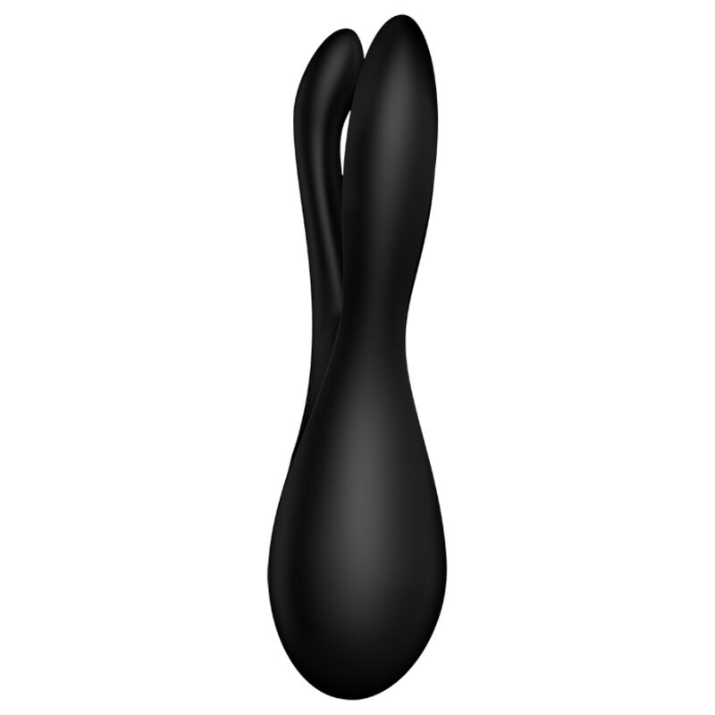 SATISFYER - THREESOME 2 VIBRADOR NEGRO - Imagem de 3