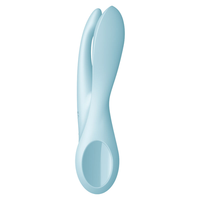 SATISFYER - THREESOME 1 VIBRADOR AZUL - Imagem de 4