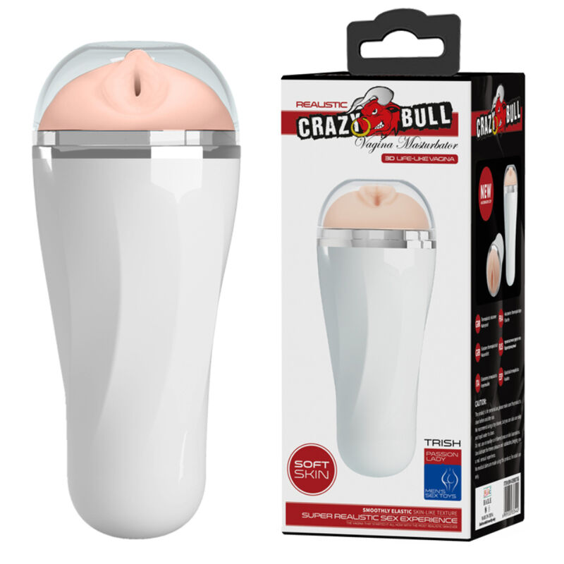 CRAZY BULL - TRISH 3D LIFE-LIKE VAGINA MASTURBATOR - Imagem de 2
