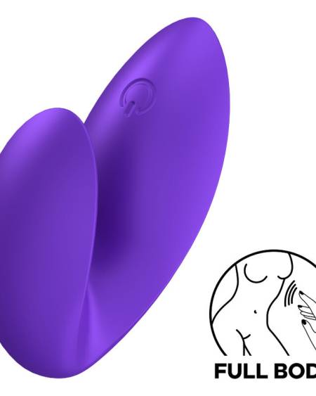 SATISFYER - LOVE RIOT VIBRADOR DEDAL MORADO