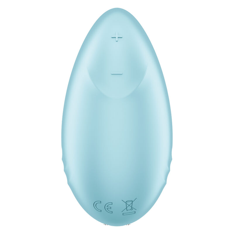 SATISFYER - TROPICAL TIP VIBRADOR LAY-ON AZUL - Imagem de 4