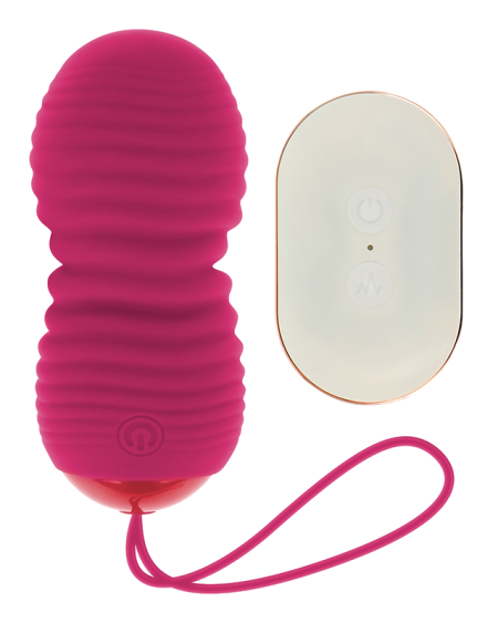 OHMAMA - REMOTE CONTROL EGG 7 MODES UP AND DOWN PINK