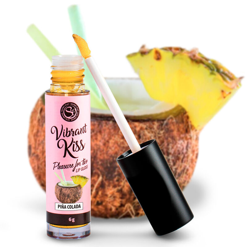 SECRETPLAY - LIP GLOSS VIBRANT KISS - PINA COLADA - Imagem de 2