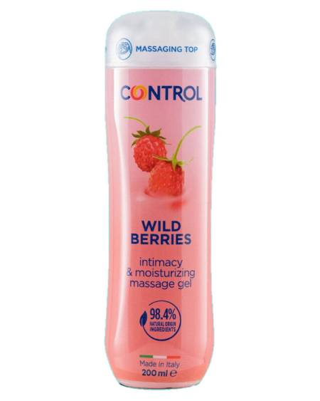 CONTROL - MASSAGE GEL 3 IN 1 WILD BERRIES 200 ML
