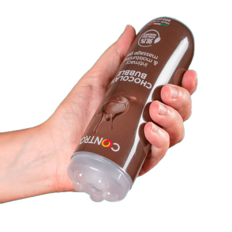 CONTROL - MASSAGE GEL 3 IN 1 CHOCOLATE BUBBLE 200 ML - Imagem de 3