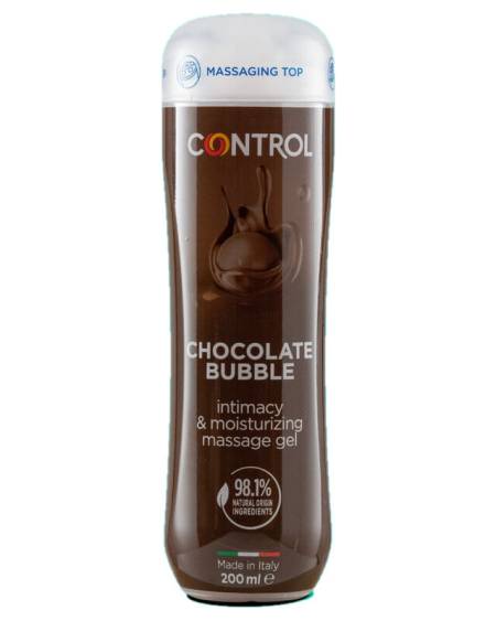 CONTROL - MASSAGE GEL 3 IN 1 CHOCOLATE BUBBLE 200 ML
