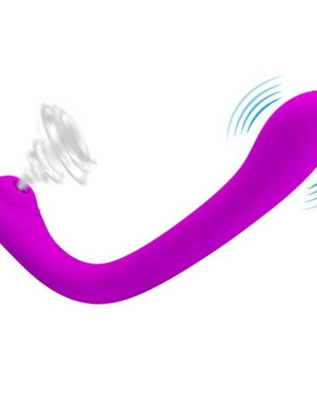 PRETTY LOVE - ALEX LILAC VIBRATOR AND CLITORAL SUCKER
