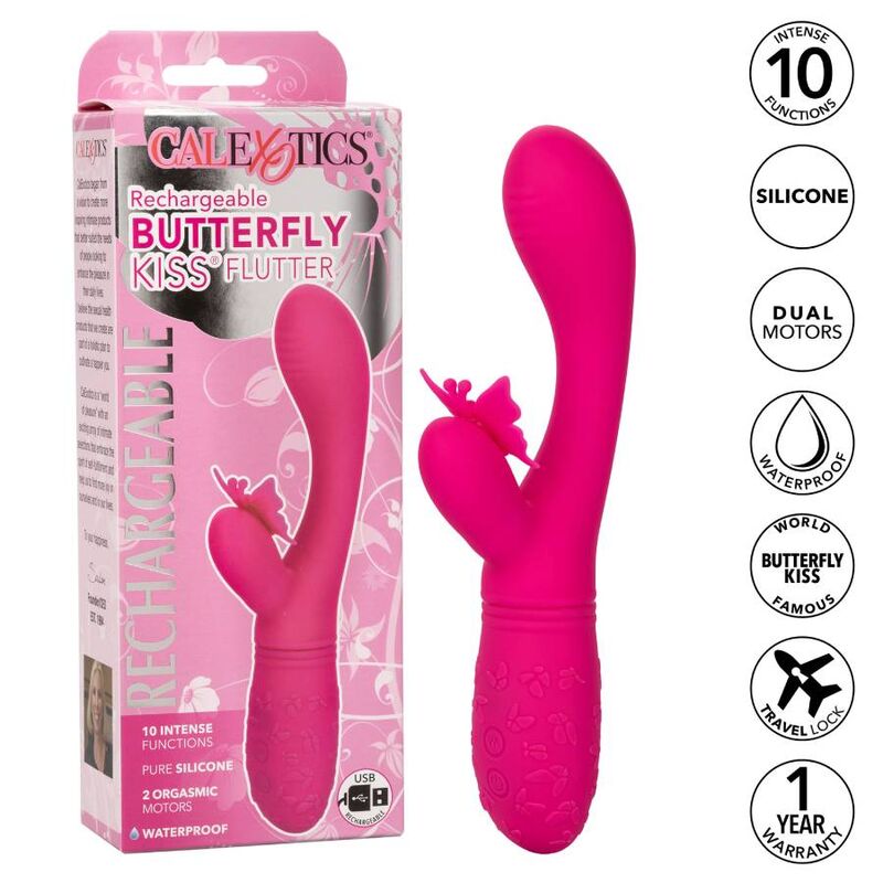 CALEXOTICS - BUTTERFLY KISS FLUTTER PINK - Imagem de 2