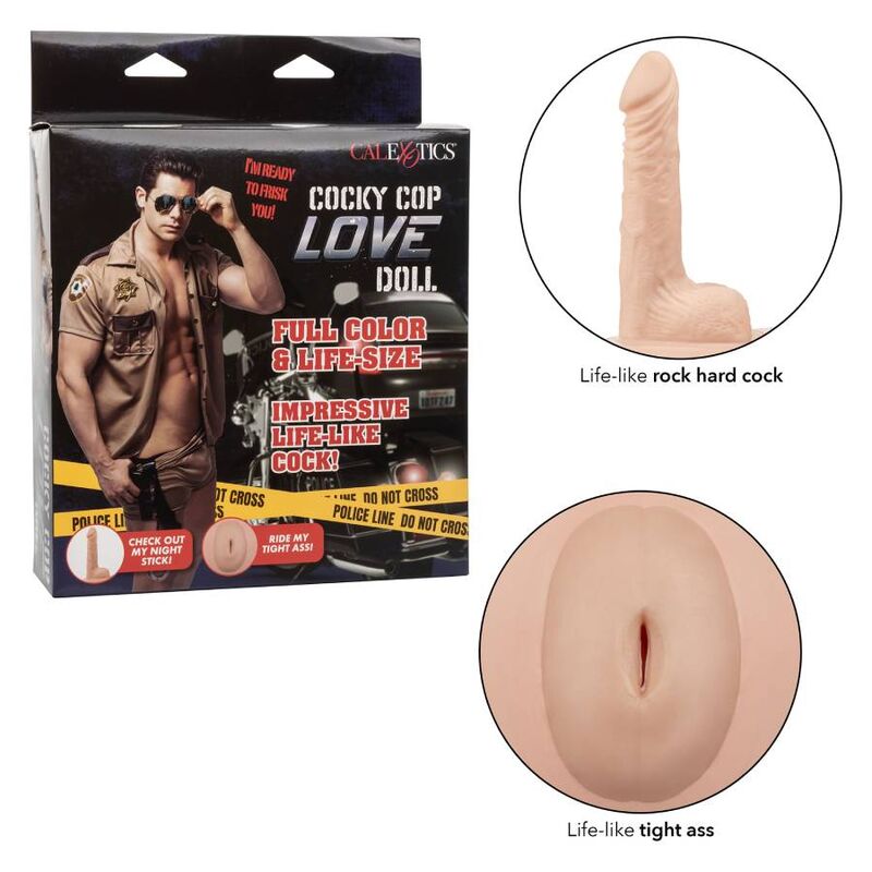 CALEXOTICS - COCKY COP LOVE DOLL - Imagem de 2